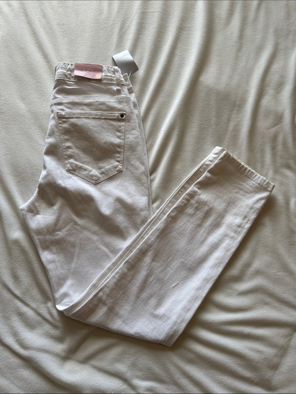 Curve Appeal white jeans